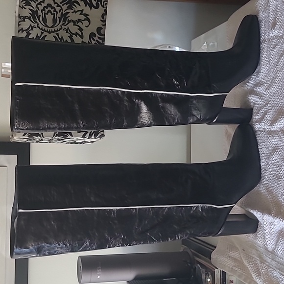 RAG & BONE Leather Knee Boot - Picture 7 of 16